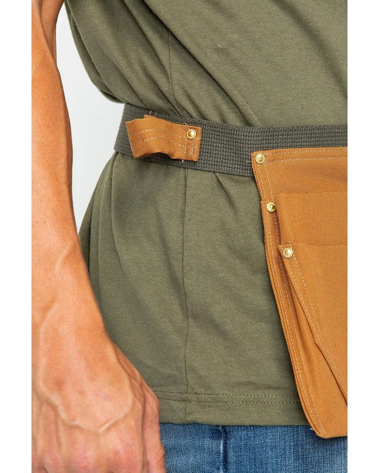 Carhartt Men's A09 Duck Nail Apron X-Large Carhartt Brown - Image 4 of 4