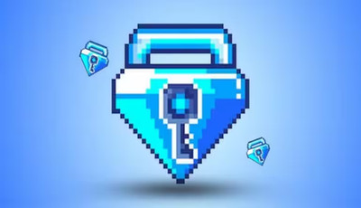  1x Blue Gem Lock - Growtopia  - CHEAPEST AND FASTEST