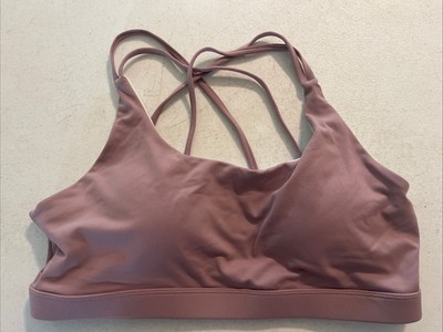 RUNNING GIRL Sports Bra Criss-Cross Back Padded Strappy Sports Bra XL NWOT
