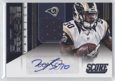 2014 Panini Hot Rookies Future Franchise Fabrics Signatures Zac Stacy Auto 2z0
