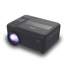 150" Home Theater LCD Projector Combo w/ Built-In DVD Player Black