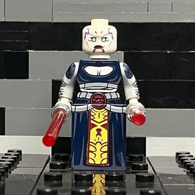 Custom Lego Asajj Ventress Minifigure - Star Wars 