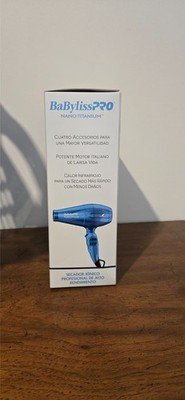 New Blue babyliss nano titanium portofino dryer