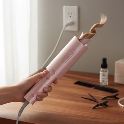 Lockenstab Automatisch 25mm Lockenwickler Locken Wellen Haarglätter Curlpro Plus