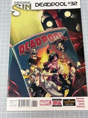 Deadpool Comic #32      Vol 5 Marvel Comics Modern Unread Comic Comic Book