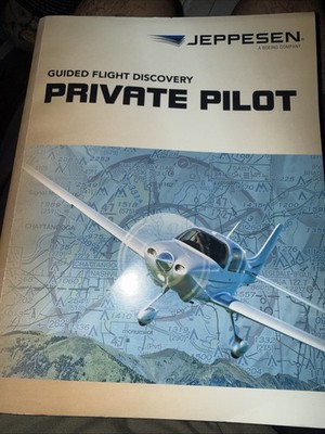 Private Pilot Manual Private Pilot Textbook - Paperback, by Jeppesen - Good