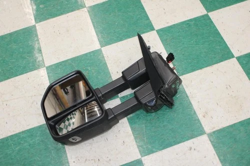17-22 F250 Blind Spot Iconic Silver LH Driver Power Heated Tow Door Mirror OEM