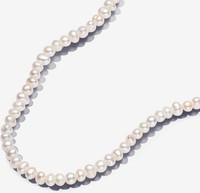 Pandora Behandelte SüßWasserzuchtperlen Collier-Halskette Mit T-Verschluss