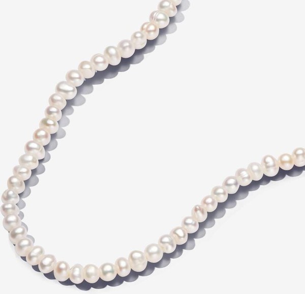 Pandora Behandelte SüßWasserzuchtperlen Collier-Halskette Mit T-Verschluss-image