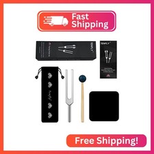 TENFLY 417 Hz Tuning Fork Set, Aluminum Alloy Tuning Fork for Healing, Chakra, S