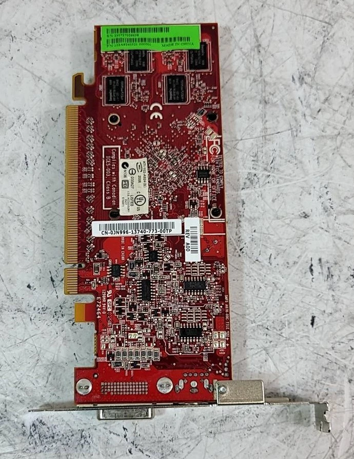 DELL ATI Radeon X1300 102A9240521 DDR PCI-E Video Card 256MB - Image 3 of 3