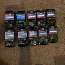 BlackBerry Curve 8520 X 10 Black Unlocked WORKING WITH BATTERY