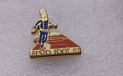 ED182 Pin's Koch Restaurant Fußball 92 Fußball blau Arthus Bertrand