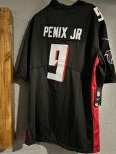 Atlanta Falcons Michael Penix Jr 9 Nike Black Official NFL Game Jersey size L