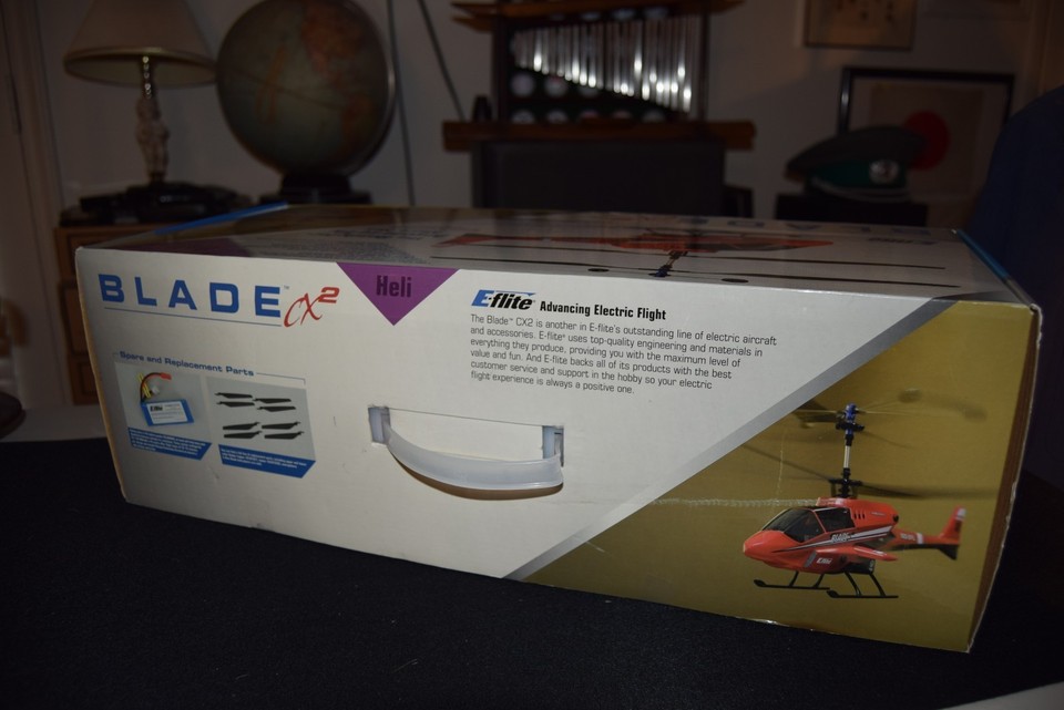 E-Flite Blade CX2 Rc Helicopter New in a box 100 % factory assembled ...
