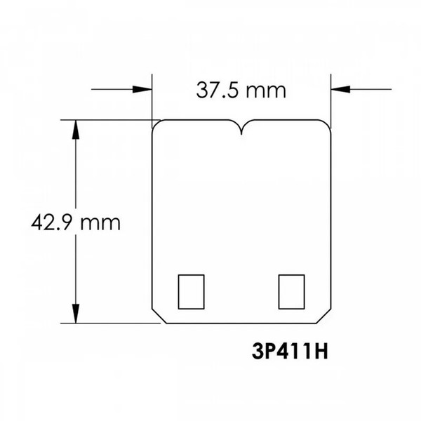 ErsatzplÄTtchen FÜR Membranblock V-FORCE3 FüR Kawasaki KX 85 II 2023-image