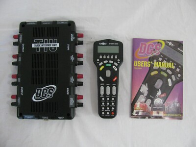 MTH Trains DCS PS2 Remote Control V3.10 & TIU V.I Track Interface Unit #50-1001
