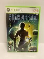 Star Ocean The Last Hope (Microsoft Xbox 360, 2009) *Complete* Tested Player