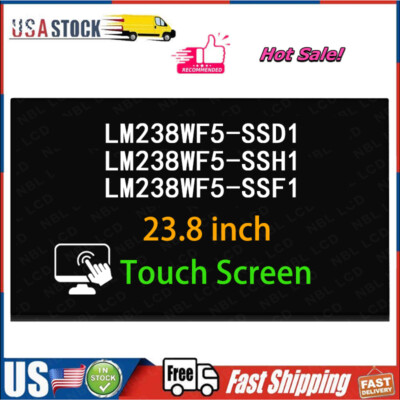 LG LM238WF5-SSD1 23.8" LCD Screen Panel Replacement For HP 24 All-in-One (L17303-272, L17303-272-RB, 24-XA0053W)