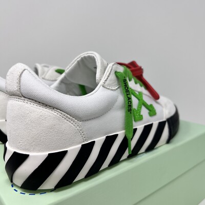 ◆SEVEN EIGHT UNDER◆ M3 GRAPHIC LOW TOPOFF WHITE SCM25OW023 Off-White Vulcanized Men's Sneakers Size 40 EU / 7 US White