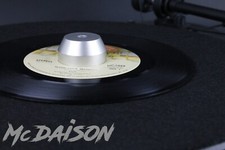 McDaison - Adattatore DELUXE in alluminio x dischi 45 giri x piatto giradischi