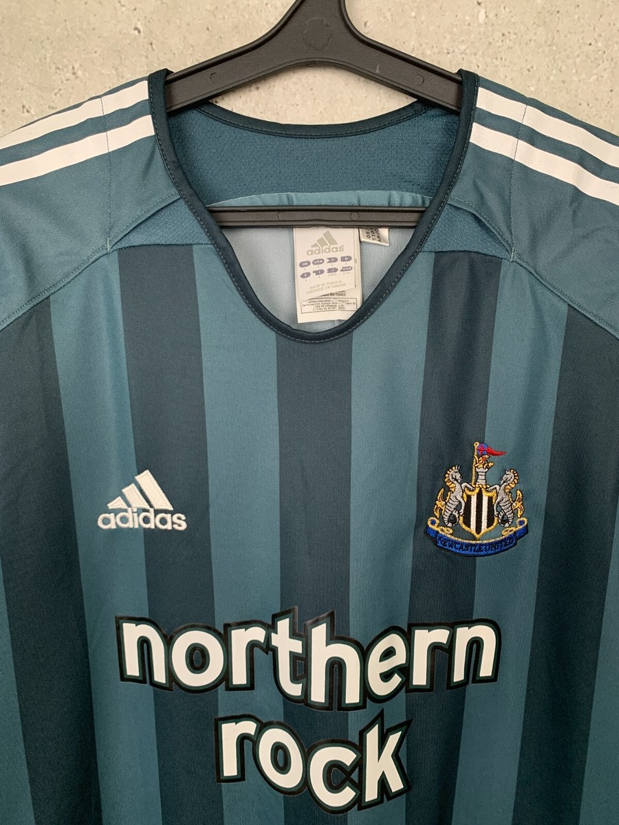 NEWCASTLE UNITED 2005 2006 AWAY FOOTBALL SHIRT #10 OWEN ADIDAS
