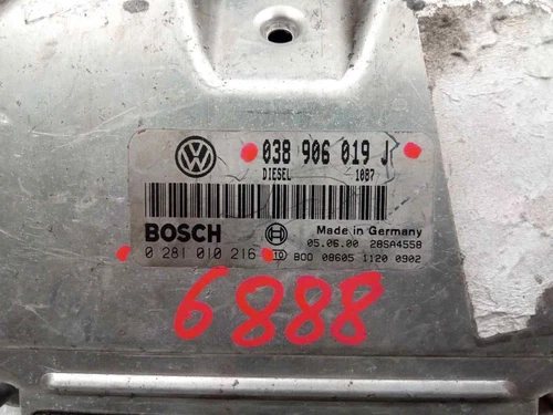038906019J Motorsteuergerät für VOLKSWAGEN SHARAN (7M6/7M9) Comfortline 508209 - Bild 3 von 9