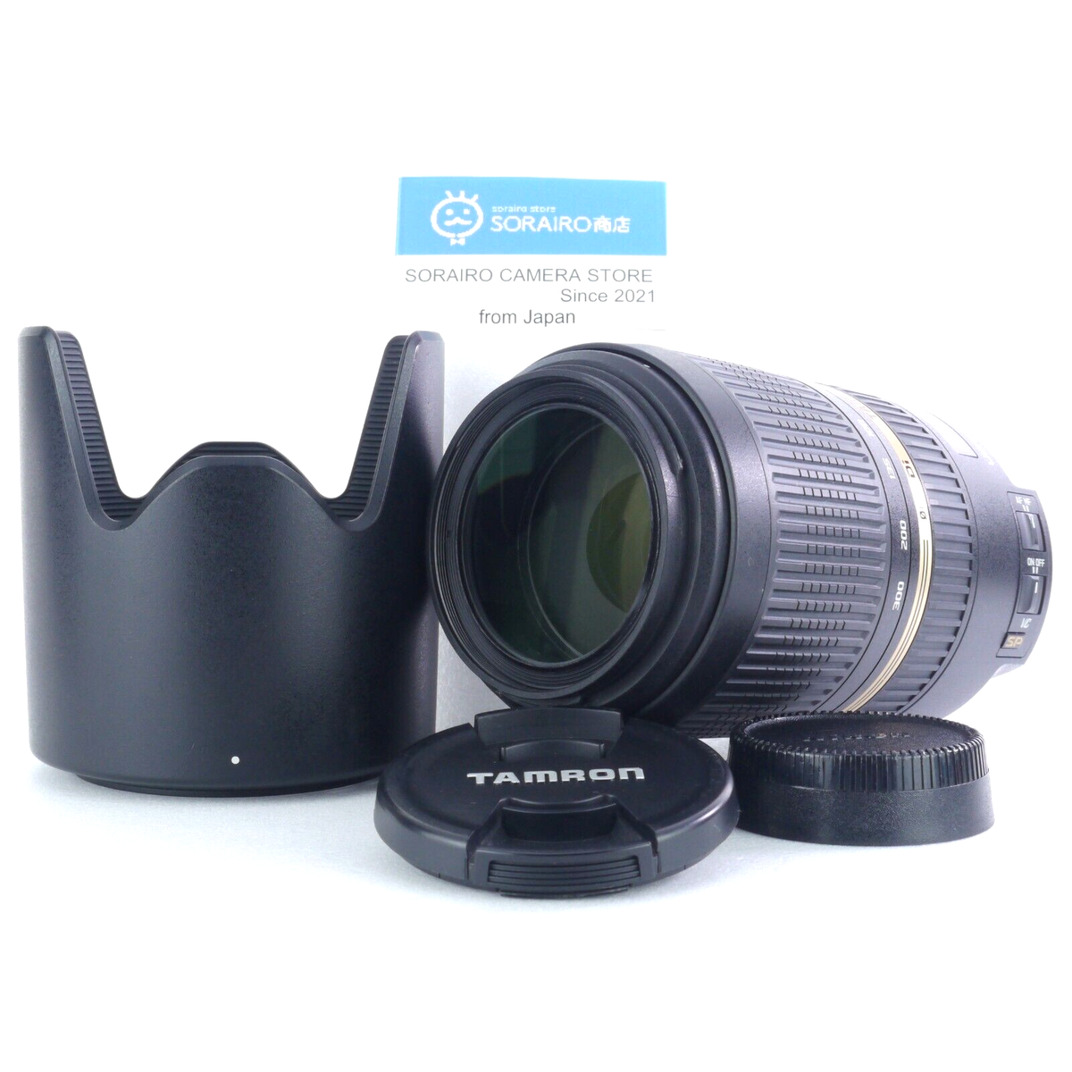 TAMRON SP 70-300mm F/4-5.6 Di VC USD Lens W/Hood [Near Mint] for