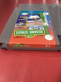 Sesame Street ABC Letter Go Round/Ernie for Nintendo NES - Cartridge Only Tested