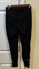 Athleta Women s Sz S Black Leggings Bottom Design