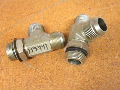 HI 16 Tee Fittings 1'' NPT Outer Thread 13/16'' ID NEW (Lot of 2)