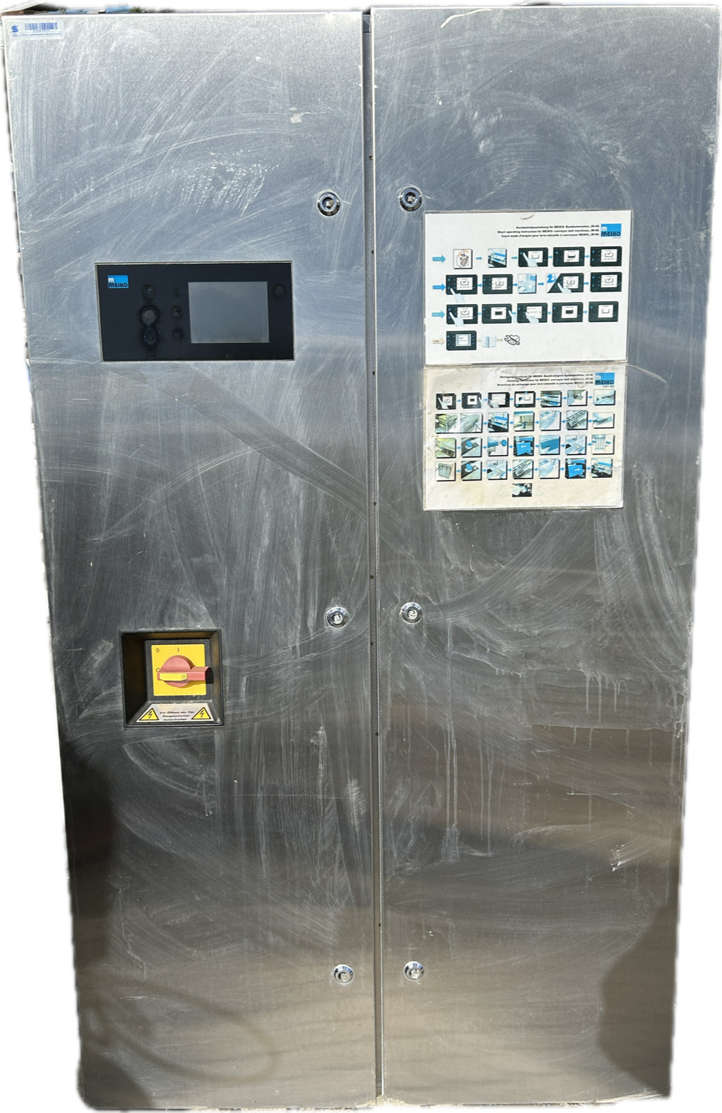 MEIKO Schaltschrank mit Steuerung für Bandspülmaschine Typ B-M54 V8 N42 P6