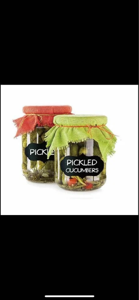 黑板标签 200 高级可重复使用贴纸、储藏室和储罐。 2笔 — 第 2/4 张图片