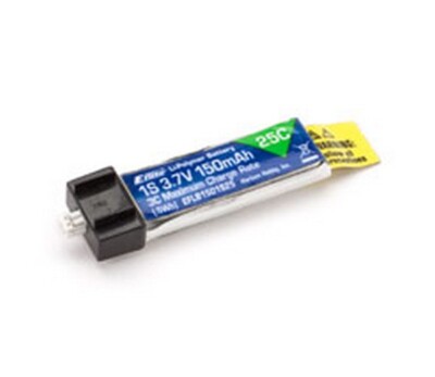 E-Flite EFLB1501S25 E-Flite 150mAh 1S 3,7V 25C Lipo Akku z.B. für mCX2, Nano QX
