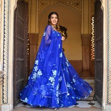 NEW DESIGNER BRIDESMAID LEHENGA CHOLI PAKISTANI WEAR LEHENGA OUTFIT LEHENGA SET