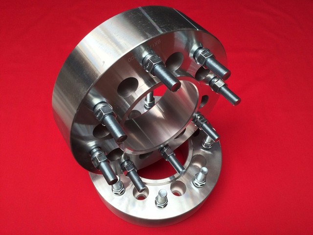 4 Chevrolet GMC Dual Conversion HUB CENTRIC Front WHEEL ADAPTERS 8x180 