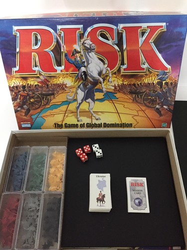 RISK 1998 gioco da tavolo vintage Parker Brothers Hasbro completo - Foto 2 di 2