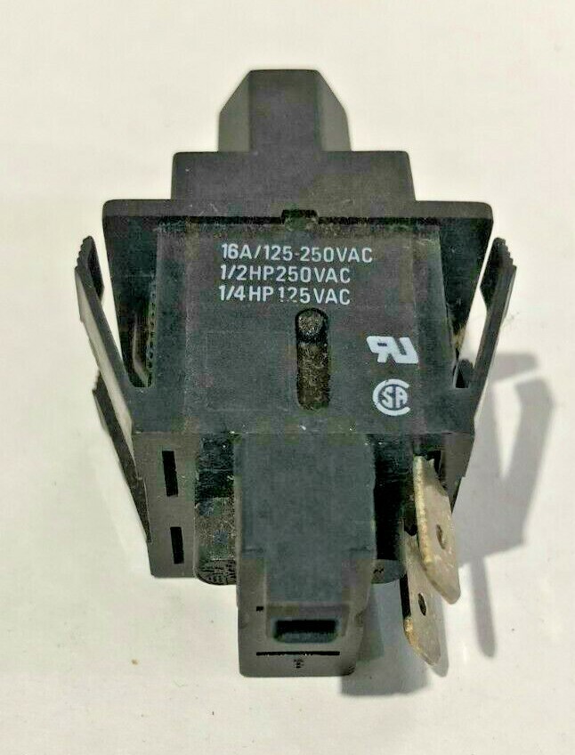 Espresso Steam Switch 16A/125-250VAC 1/2HP 250VAC 1/4HP 125VAC 019