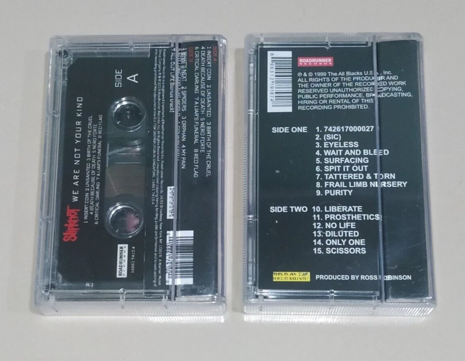 slipknot cassette tape - Image 2 of 4