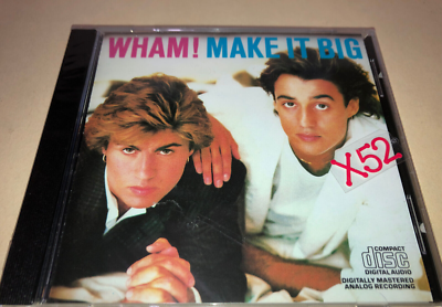 Wham CD Make It Big hits Careless Whisper Freedom Wake Me Up GoGo