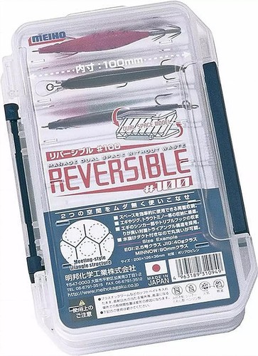 Meiho Reversible Lure Box Clear Tackle Boxes Hard Lures Double Sided - Picture 6 of 8