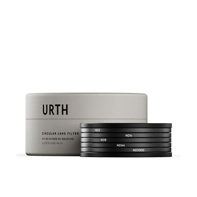 Urth 72mm 5-in-1 Lens Filter Kit (Plus+)   Neutral Density ND2, ND4, ND8, 