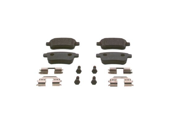 Plaquettes de frein BOSCH 0 986 494 331 pour disques avant de Renault Clio