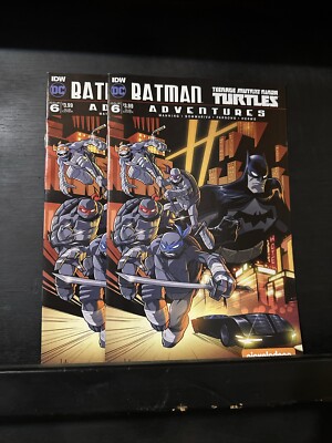 Teenage Mutant Ninja Turtles/Batman Adventures #6 sub cover