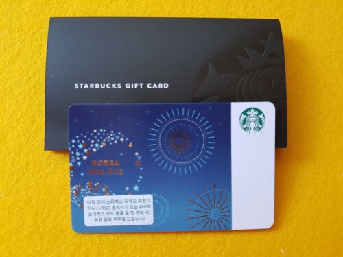 Starbucks korea 8.15 National Liberation Day Card 2019  with sleeve - Picture 1 of 3