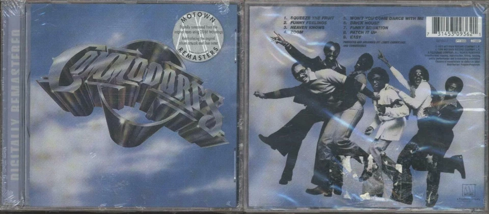 CD Commodores - Motown 530 936-2