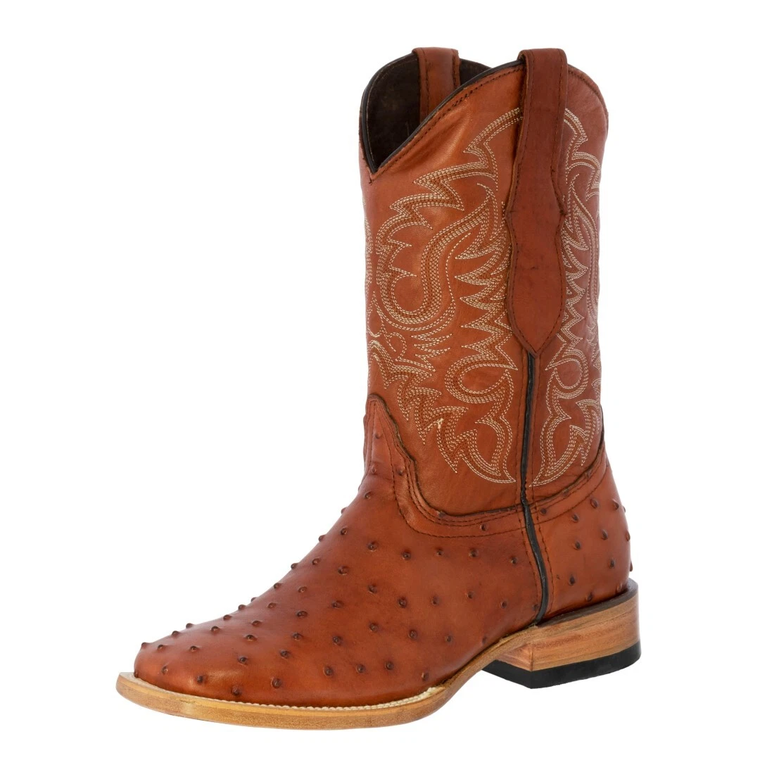 Ostrich skin hotsell mens boots