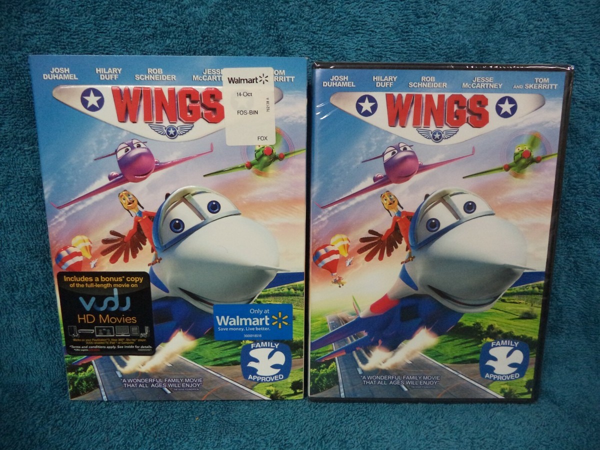 WINGS Family Approved Duhamel Hilary Duff Rob (DVD, 2013) New