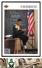 1991-92 Upper Deck #22 If You Can Read This... Michael Jordan - Chicago Bulls