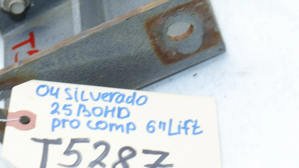01-10 SILVERADO SIERRA PRO COMP SUSPENSIÓN 6" SOPORTE DELANTERO DIFF MONTAJE T5287 Foto 2 de 4